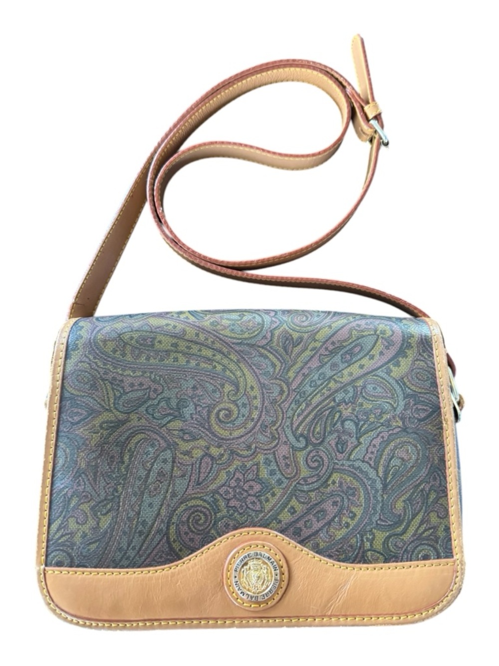 vintage Pierre Balmain crossbody purse